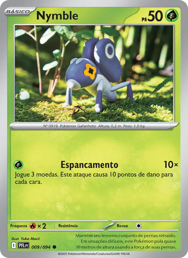 Carta Nymble, nº 009 de Fogo Fantasmagórico