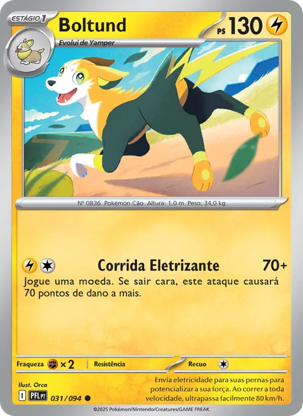 Carta Boltund, nº 031 de Fogo Fantasmagórico