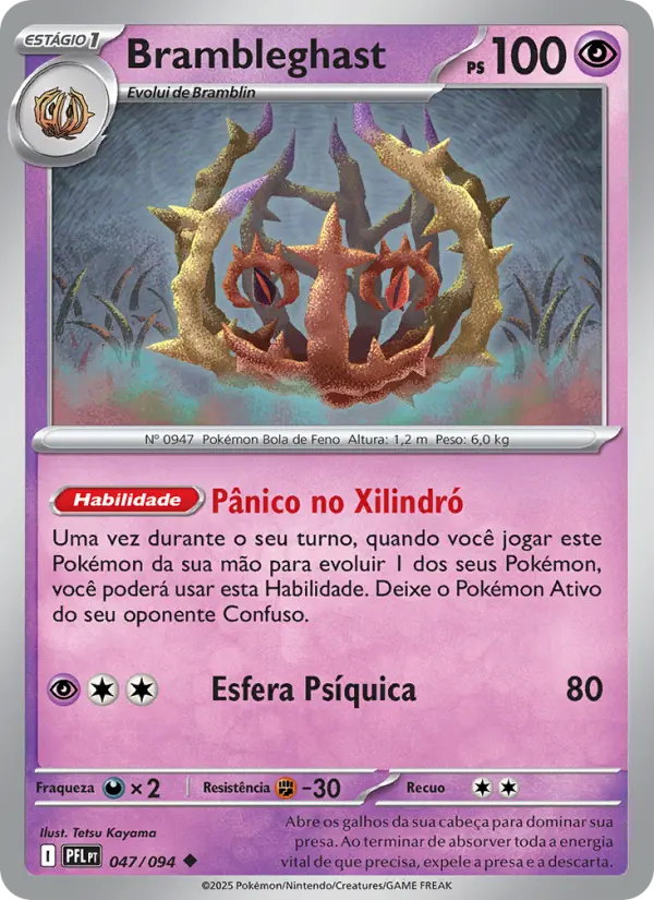 Carta Brambleghast, nº 047 de Fogo Fantasmagórico
