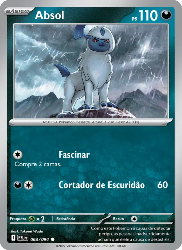 Carta Absol, nº 063 de Fogo Fantasmagórico