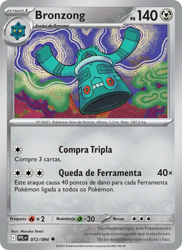 Carta Bronzong, nº 072 de Fogo Fantasmagórico