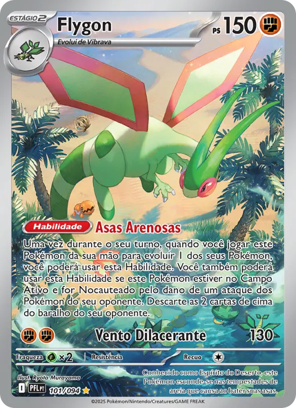 Carta Flygon, nº 101 de Fogo Fantasmagórico
