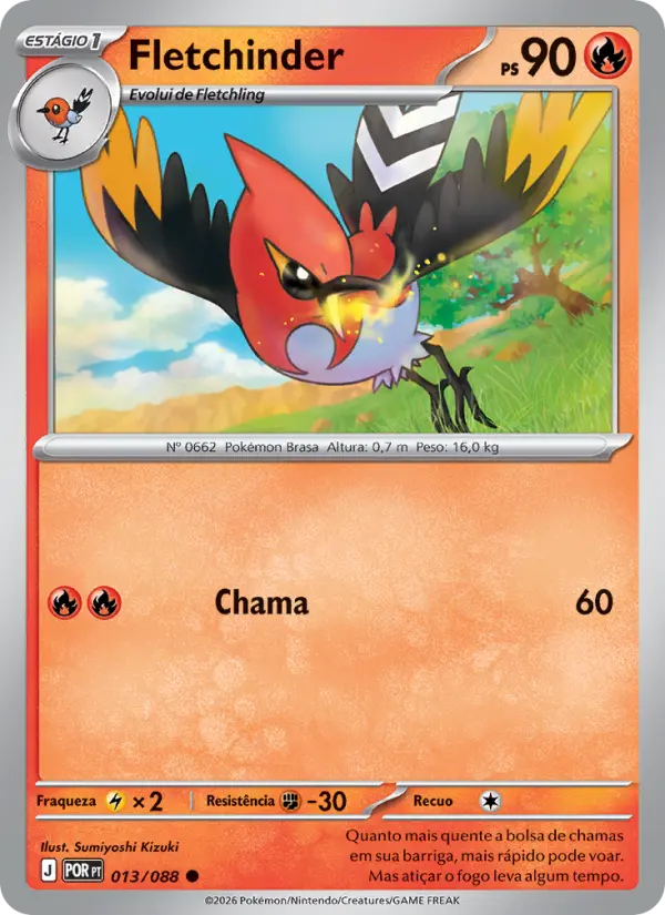 Carta Fletchinder, nº 013 de Equilíbrio Perfeito