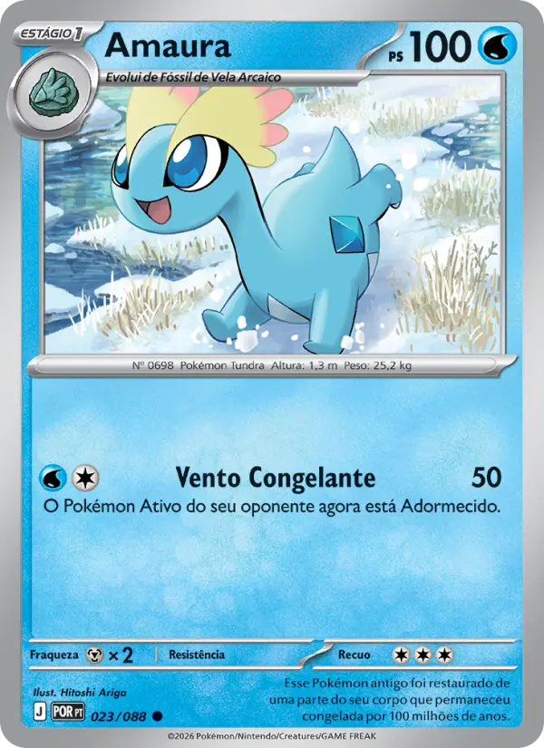 Carta Amaura, nº 023 de Equilíbrio Perfeito