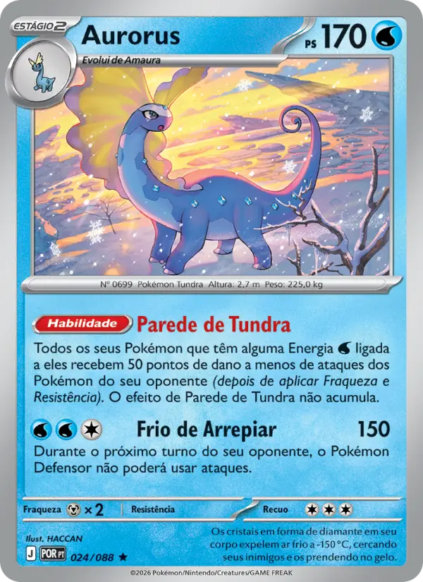 Carta Aurorus, nº 024 de Equilíbrio Perfeito