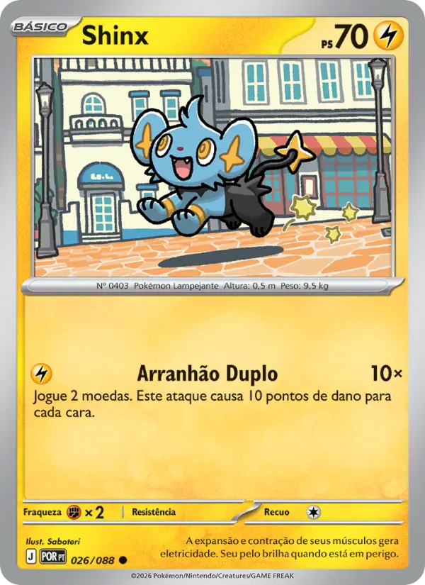 Carta Shinx, nº 026 de Equilíbrio Perfeito