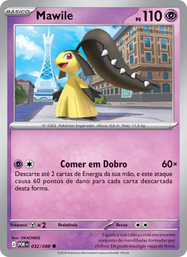 Carta Mawile, nº 032 de Equilíbrio Perfeito