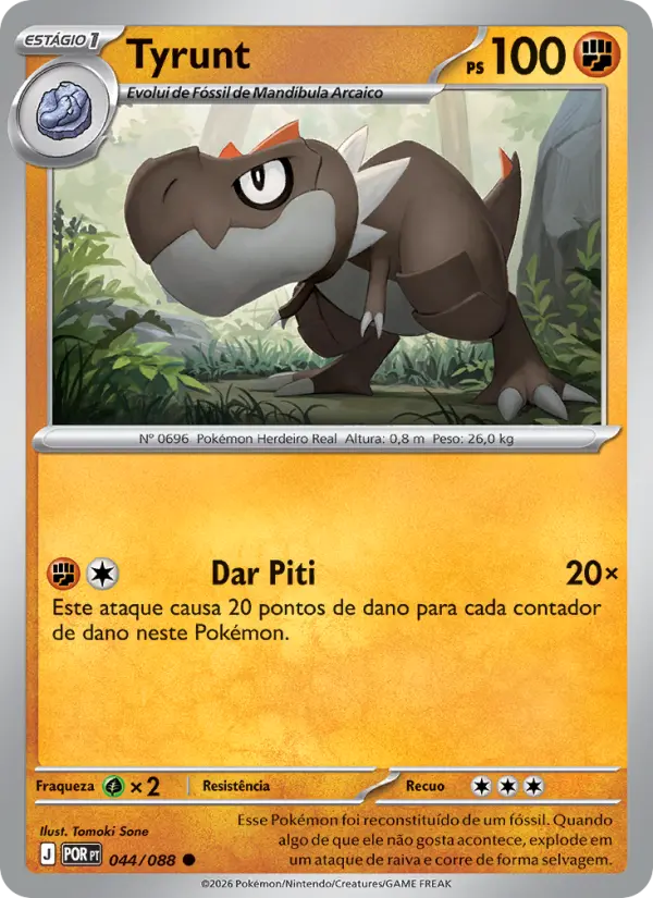 Carta Tyrunt, nº 044 de Equilíbrio Perfeito