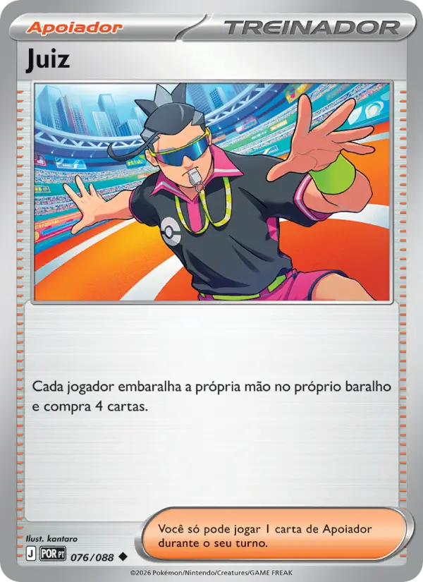 Carta Juiz, nº 076 de Equilíbrio Perfeito