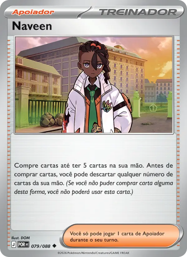Carta Naveen, nº 079 de Equilíbrio Perfeito