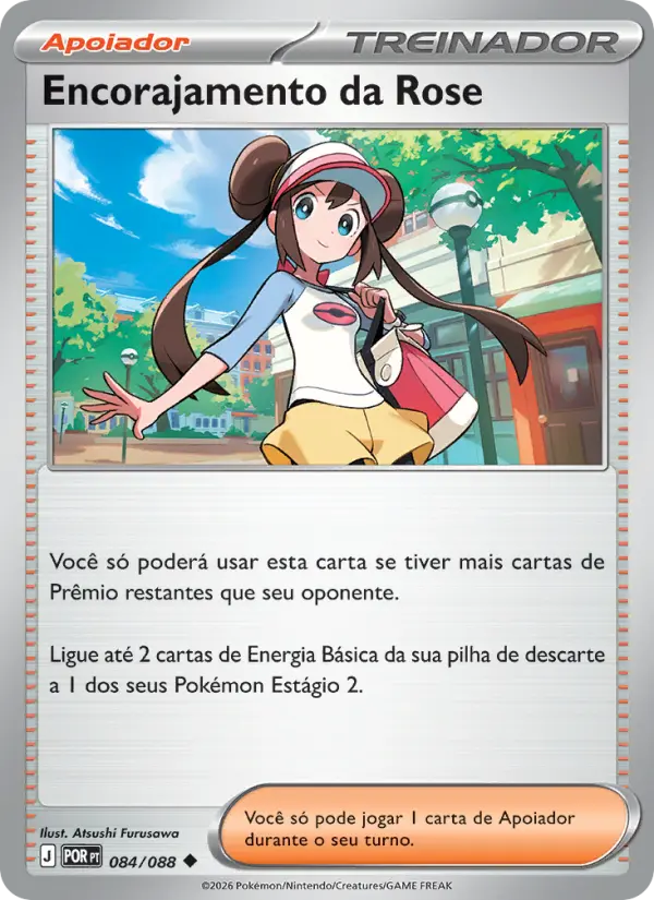 Carta Encorajamento da Rose, nº 084 de Equilíbrio Perfeito