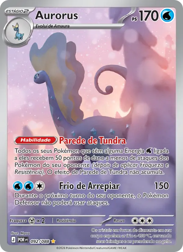 Carta Aurorus, nº 092 de Equilíbrio Perfeito