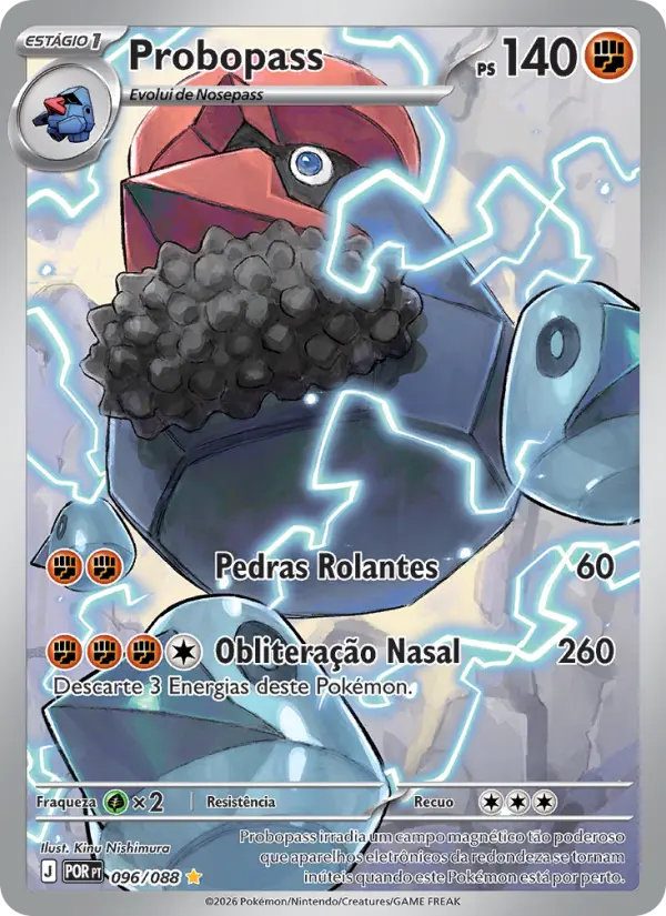 Carta Probopass, nº 096 de Equilíbrio Perfeito