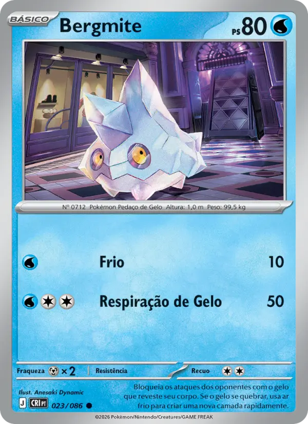 Carta Bergmite, nº 023 de Caos Ascendente