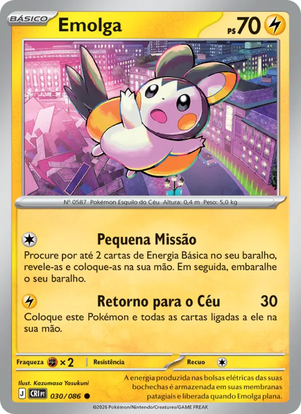 Carta Emolga, nº 030 de Caos Ascendente