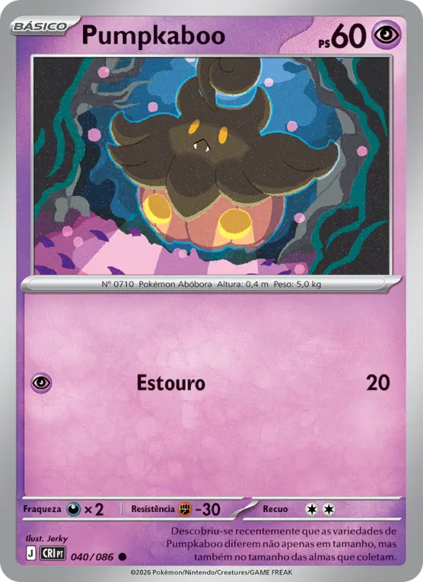 Carta Pumpkaboo, nº 040 de Caos Ascendente
