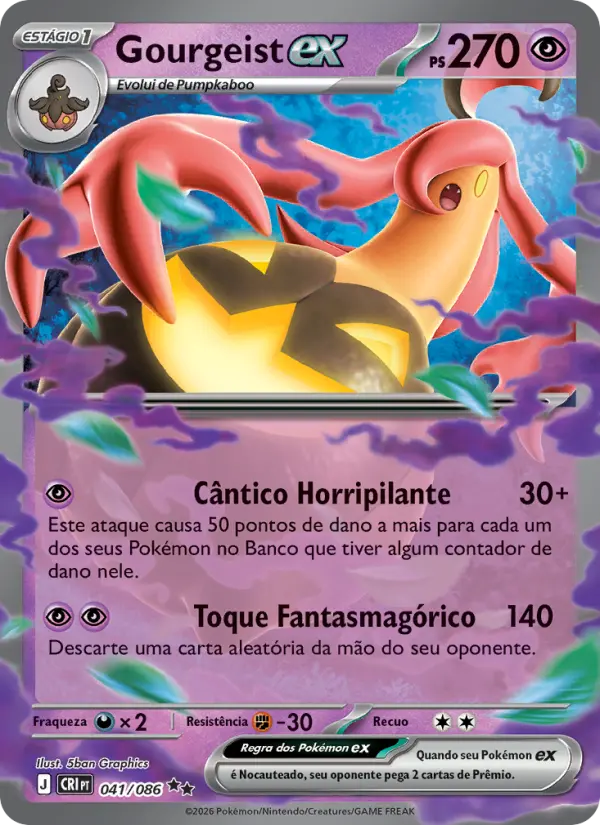 Carta Gourgeist ex, nº 041 de Caos Ascendente