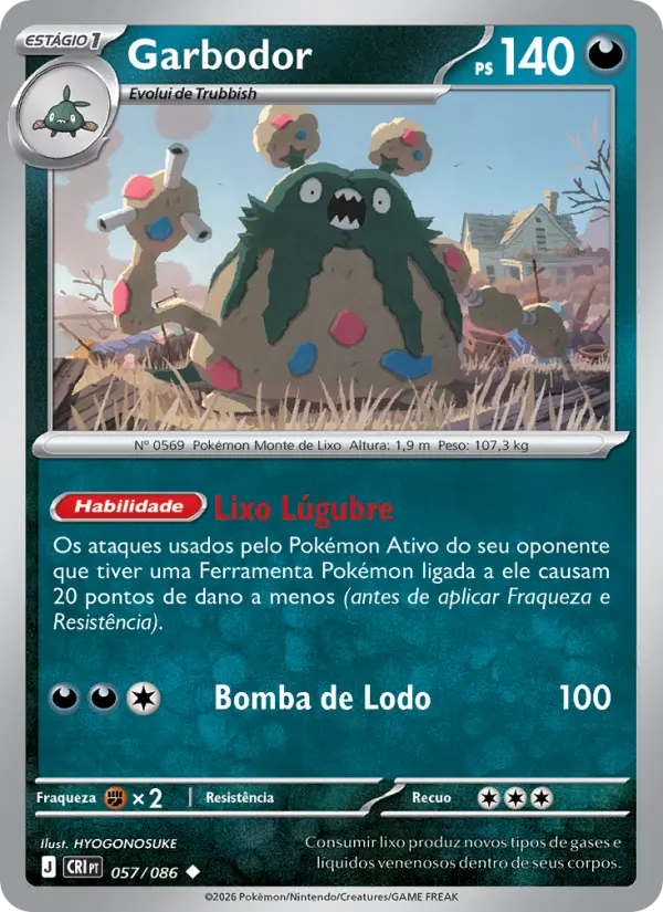 Carta Garbodor, nº 057 de Caos Ascendente