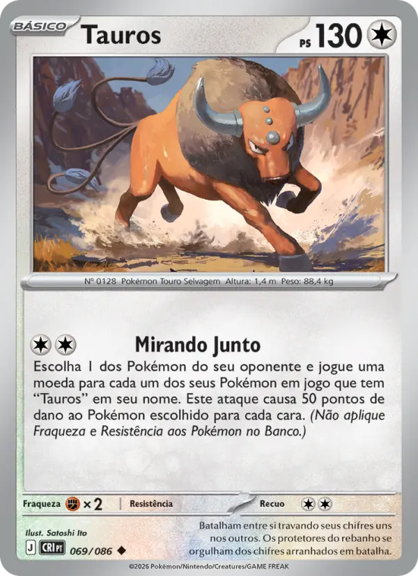 Carta Tauros, nº 069 de Caos Ascendente