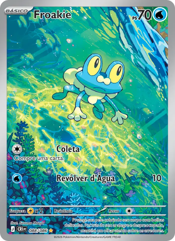 Carta Froakie, nº 088 de Caos Ascendente