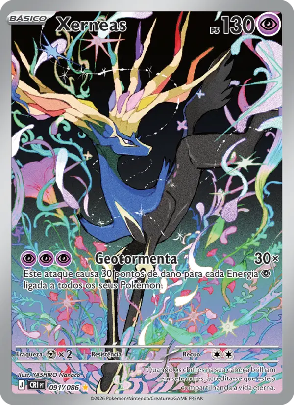 Carta Xerneas, nº 091 de Caos Ascendente