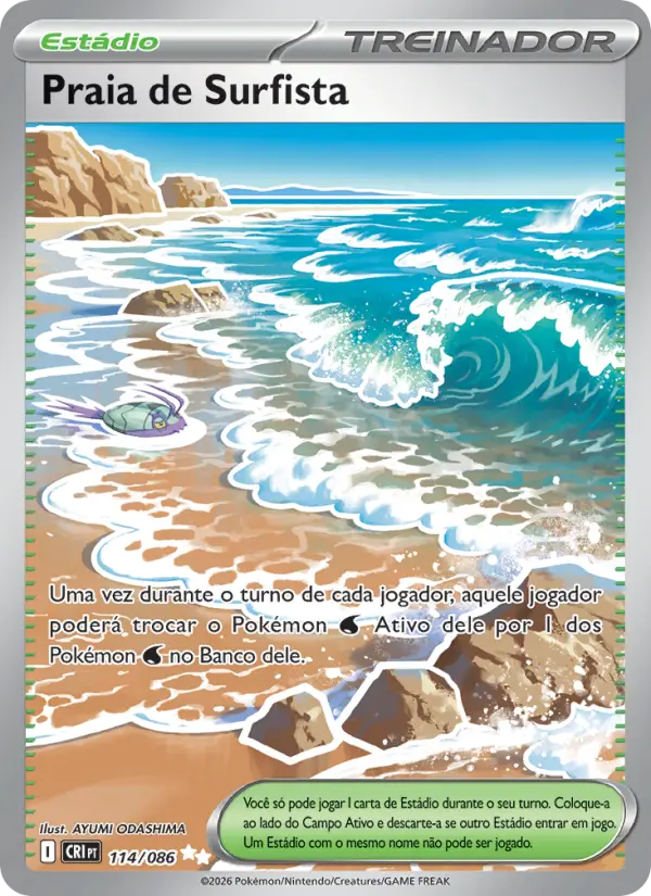 Carta Praia de Surfista, nº 114 de Caos Ascendente