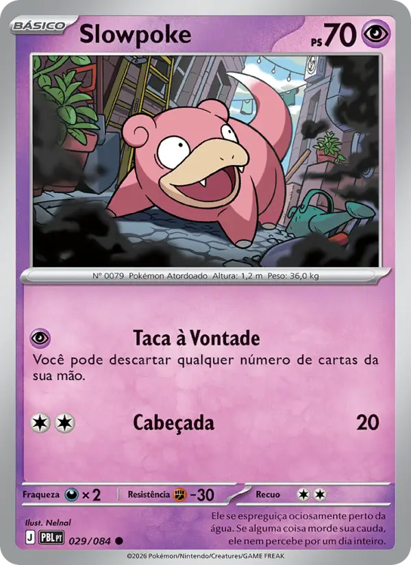 Carta Slowpoke, nº 029 de Escuridão Absoluta