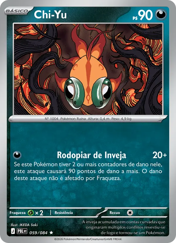 Carta Chi-Yu, nº 059 de Escuridão Absoluta