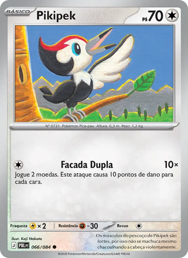 Carta Pikipek, nº 066 de Escuridão Absoluta
