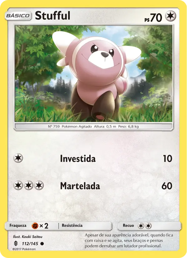 Carta Stufful, nº 112 de Guardiões Ascendentes