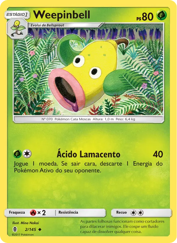 Carta Weepinbell, nº 2 de Guardiões Ascendentes