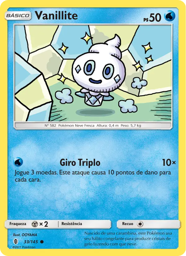 Carta Vanillite, nº 33 de Guardiões Ascendentes