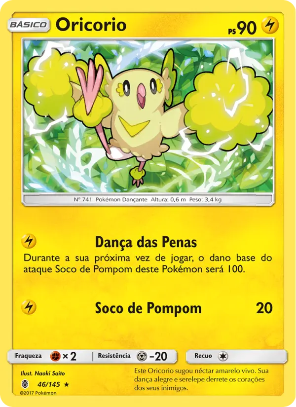 Carta Oricorio, nº 46 de Guardiões Ascendentes