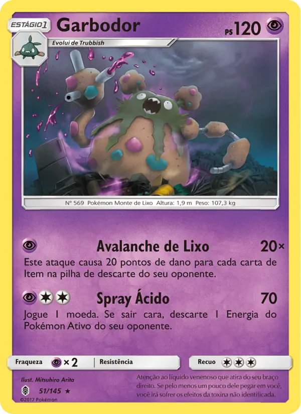Carta Garbodor, nº 51 de Guardiões Ascendentes