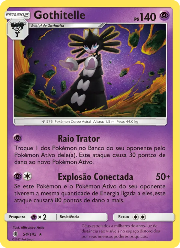 Carta Gothitelle, nº 54 de Guardiões Ascendentes