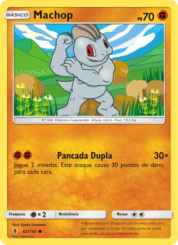 Carta Machop, nº 62 de Guardiões Ascendentes