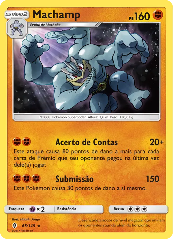 Carta Machamp, nº 65 de Guardiões Ascendentes