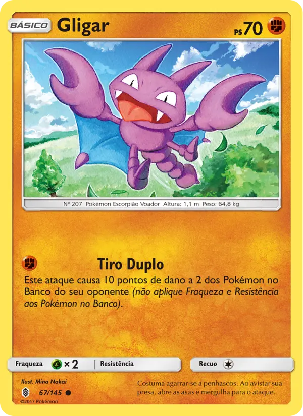 Carta Gligar, nº 67 de Guardiões Ascendentes
