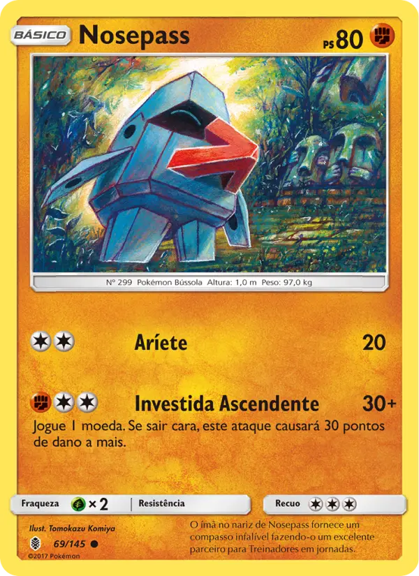 Carta Nosepass, nº 69 de Guardiões Ascendentes