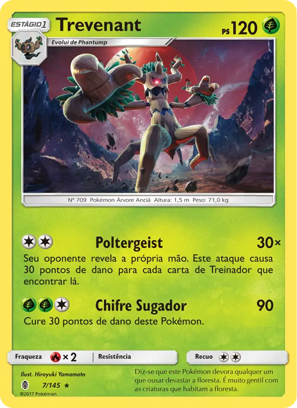 Carta Trevenant, nº 7 de Guardiões Ascendentes