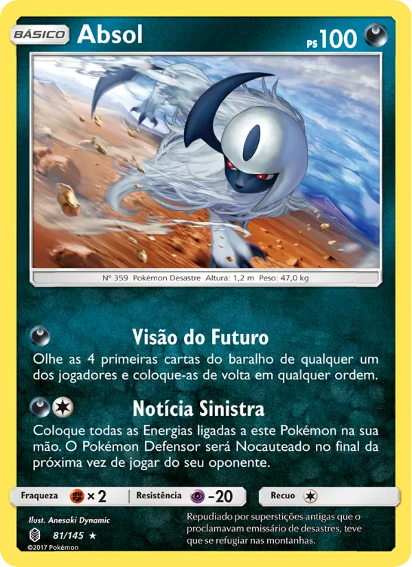 Carta Absol, nº 81 de Guardiões Ascendentes