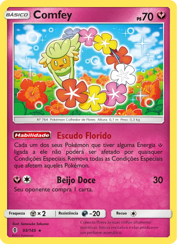Carta Comfey, nº 93 de Guardiões Ascendentes