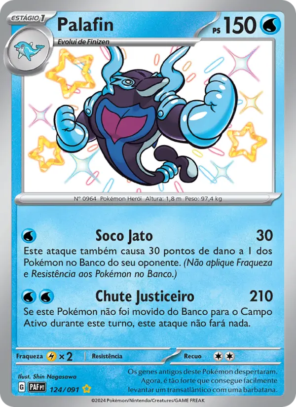 Carta Palafin, nº 124 de Destinos de Paldea