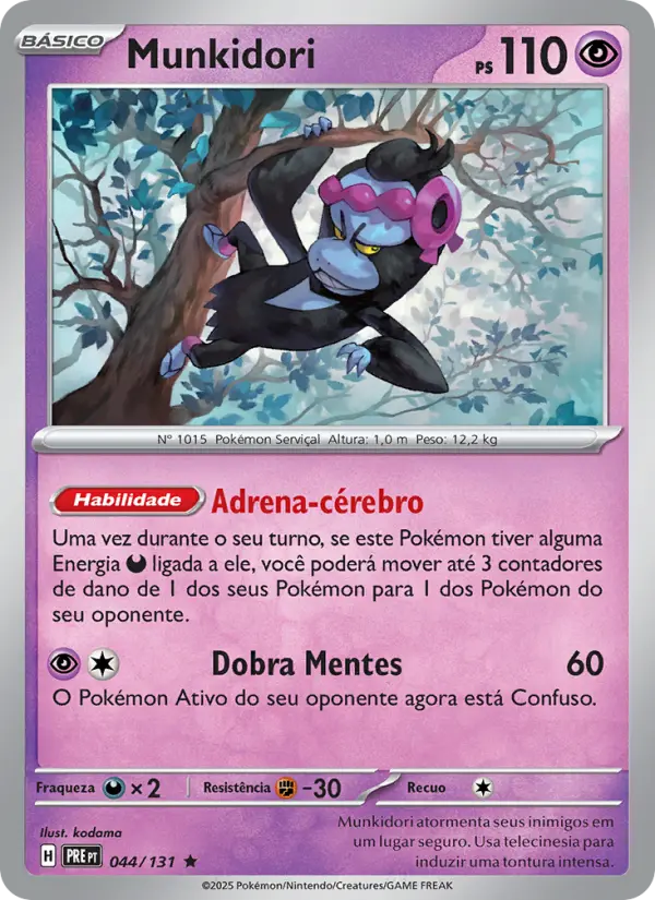 Carta Munkidori, nº 044 de Evoluções Prismáticas