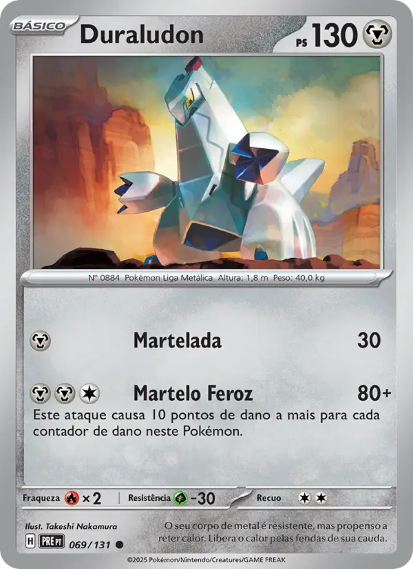 Carta Duraludon, nº 069 de Evoluções Prismáticas