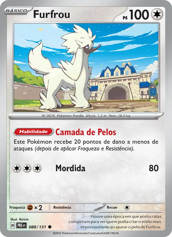 Carta Furfrou, nº 088 de Evoluções Prismáticas