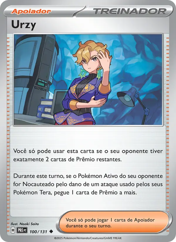 Carta Urzy, nº 100 de Evoluções Prismáticas