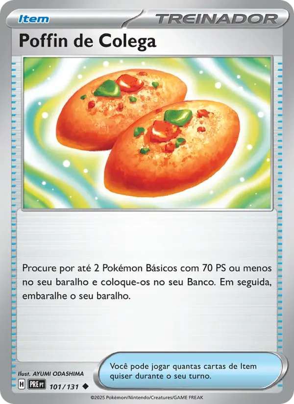 Carta Poffin de Colega, nº 101 de Evoluções Prismáticas