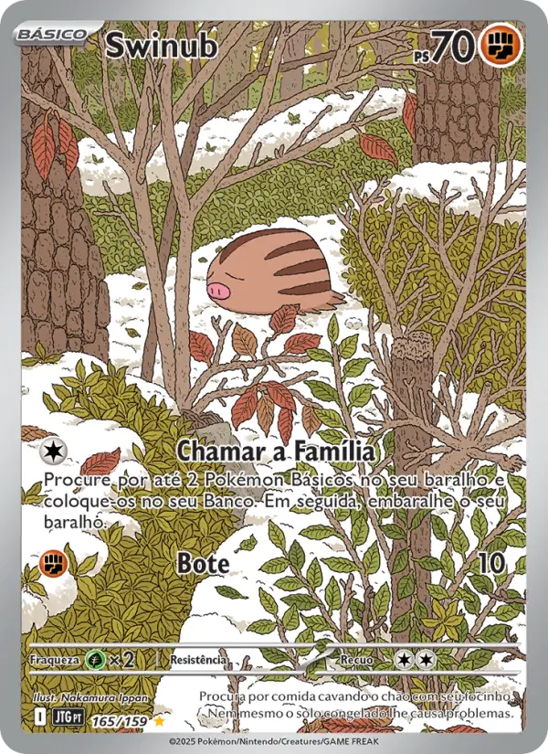 Carta Swinub, nº 165 de Escalete e Violeta 9 - Amigos de Jornada