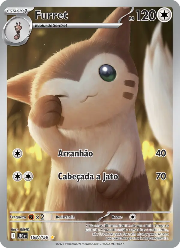 Carta Furret, nº 168 de Escalete e Violeta 9 - Amigos de Jornada